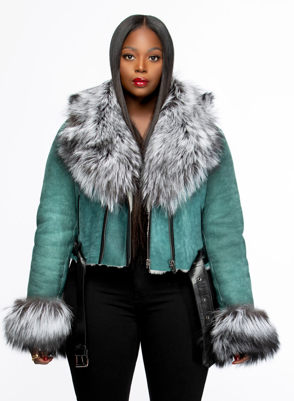 Harlow Cropped Shearling The Fancy Success