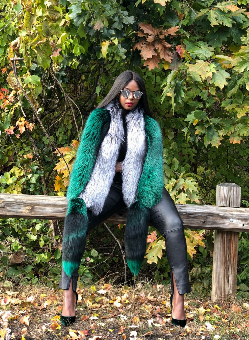 Monroe Oversized Fur Stole