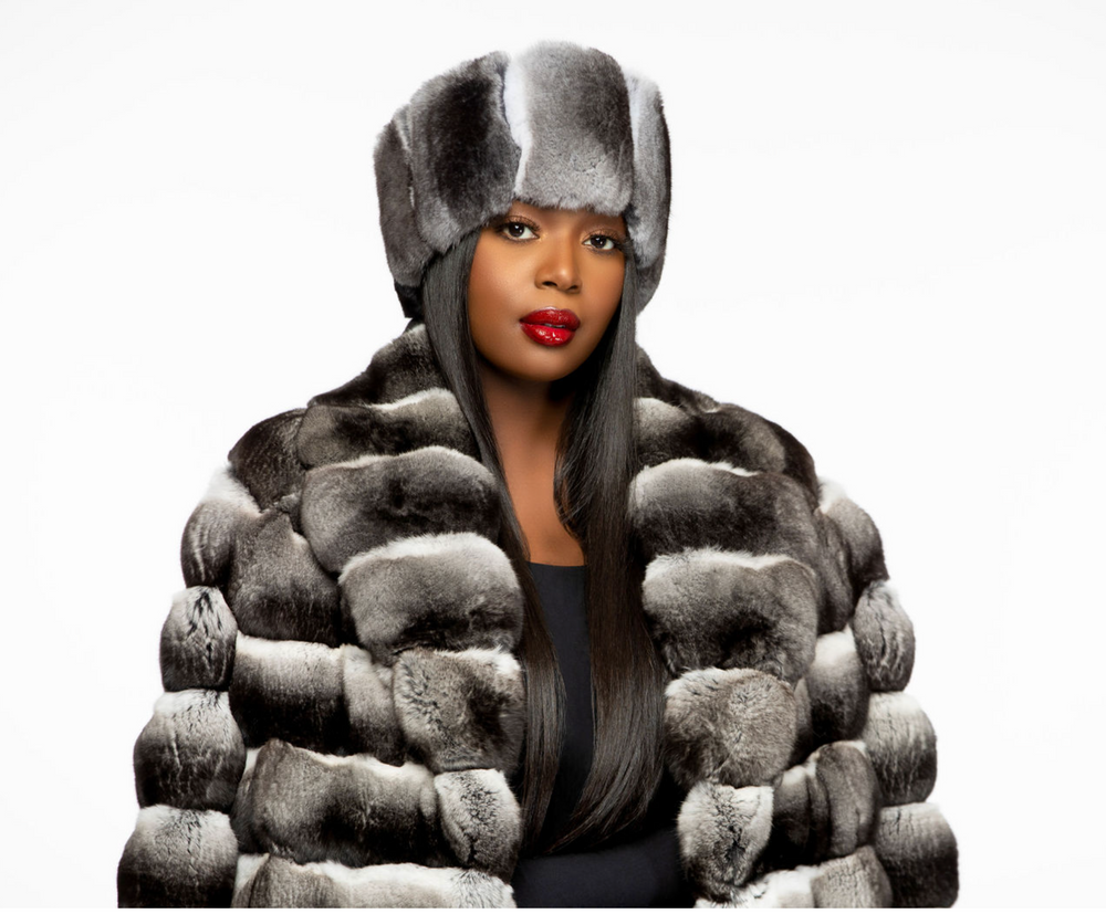 Faux fur discount chinchilla