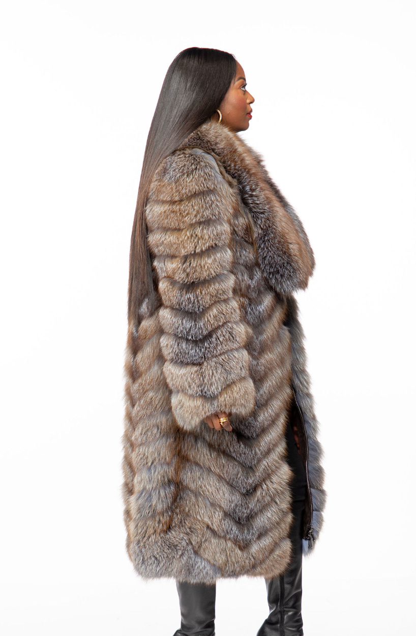 Milan Fox Fur Coat