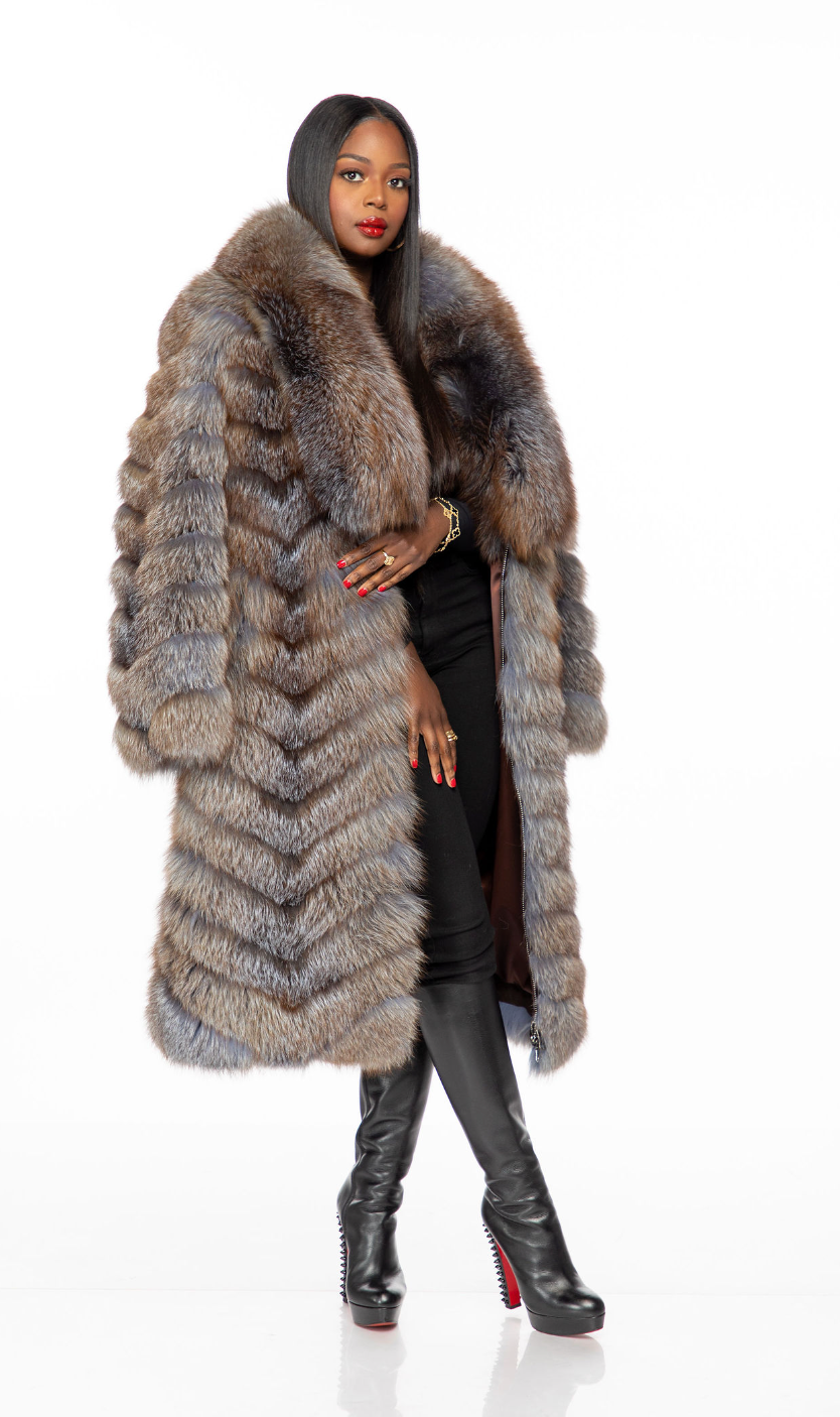 Fox fur coat shop
