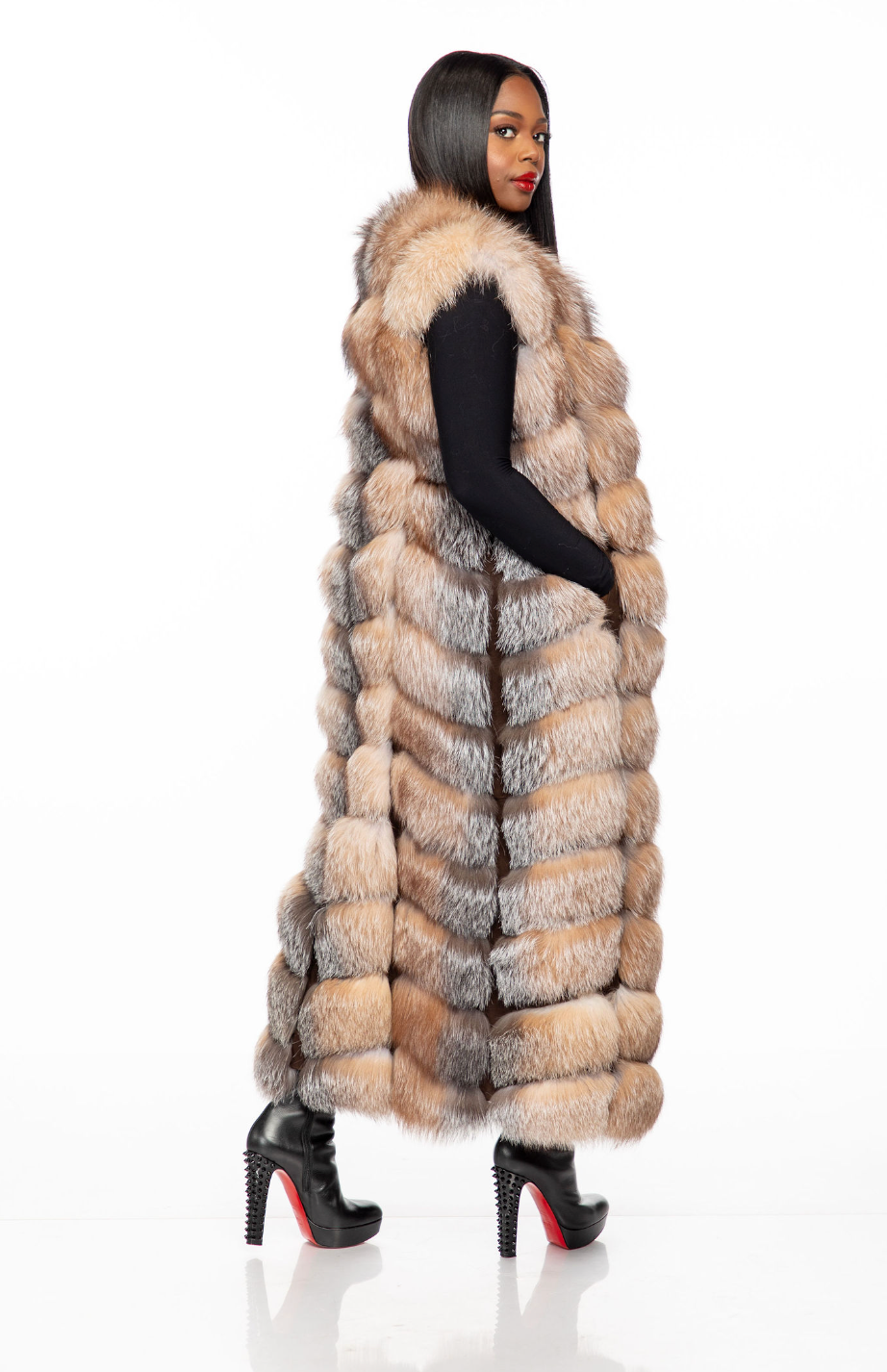 Gina  Fox Fur Vest