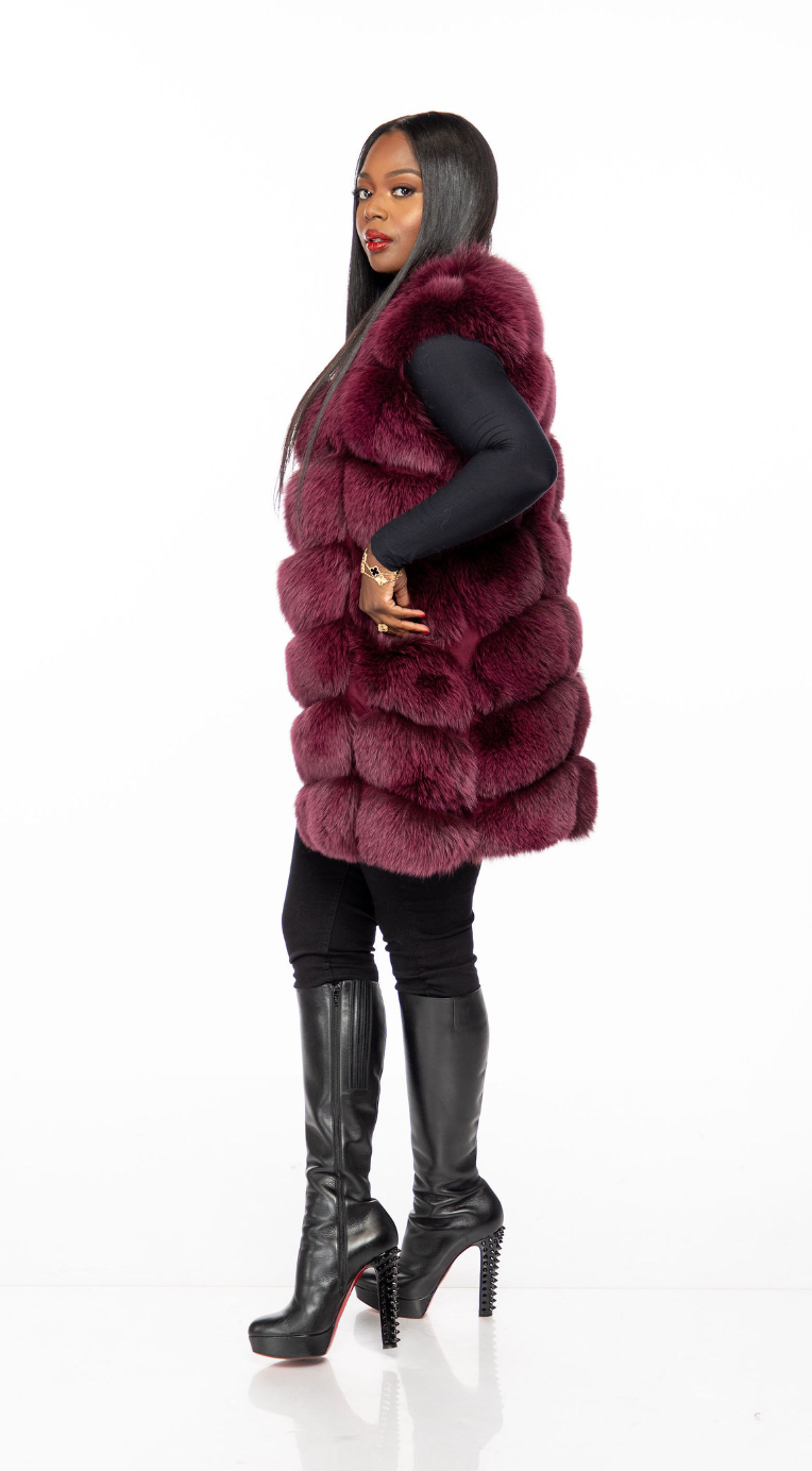 Shirley Fox Fur Vest