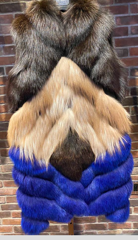 Size S & M: Tricolor fox vest