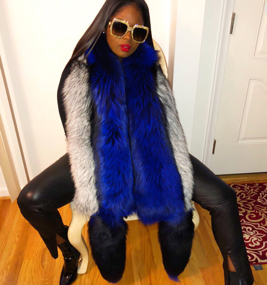 Monroe Oversized Fur Stole
