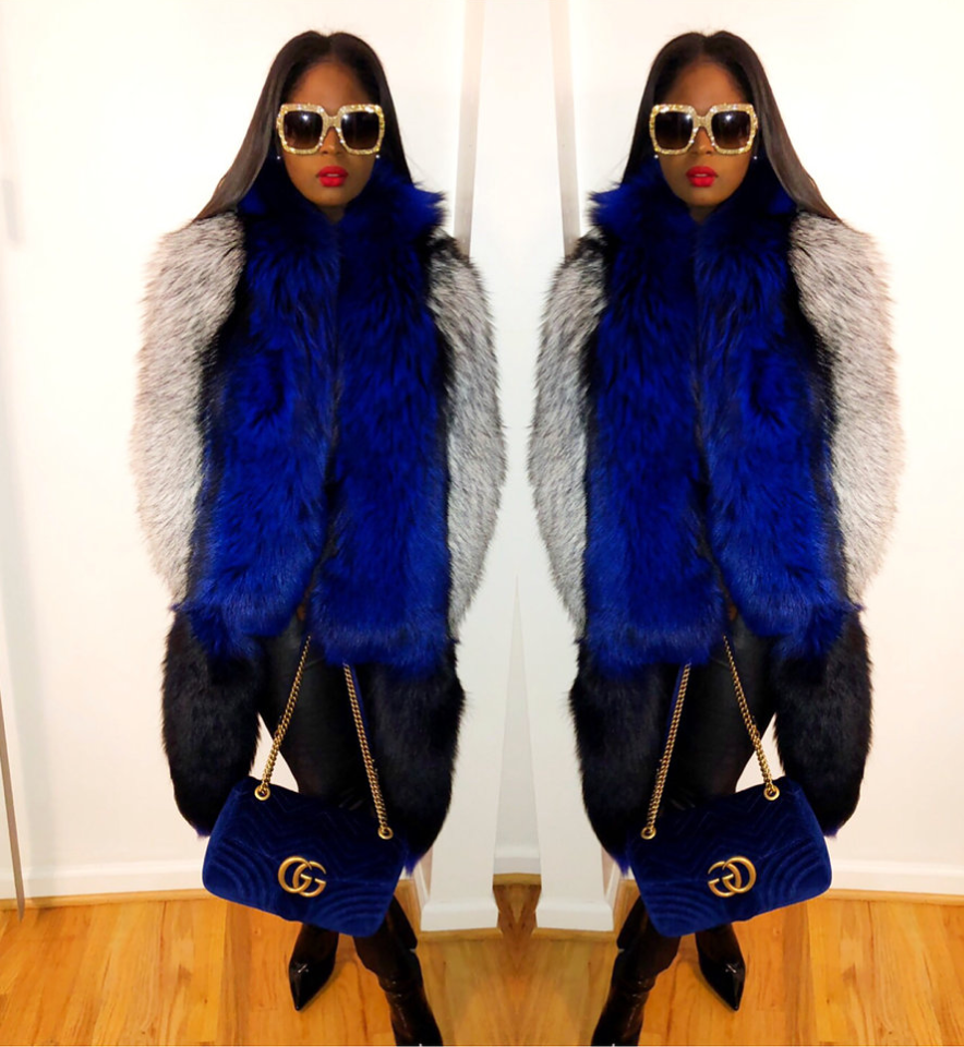 Monroe Oversized Fur Stole