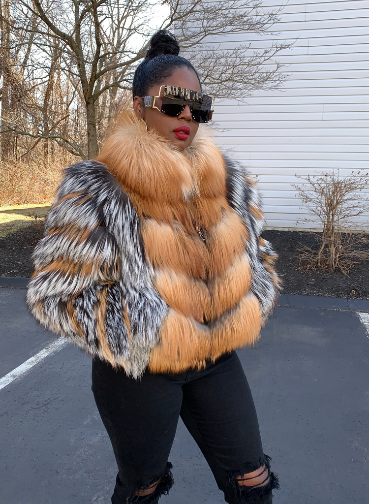 Thurmand Silver Fox and Gold Fox Fur Jacket – The Fancy Success