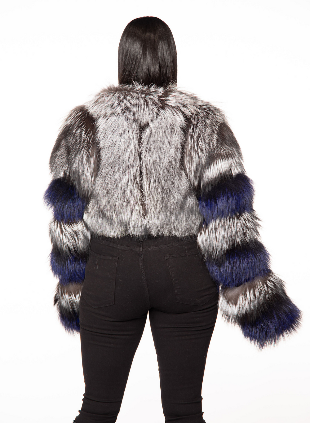 Candice Silver Fox Fur Bolero – The Fancy Success