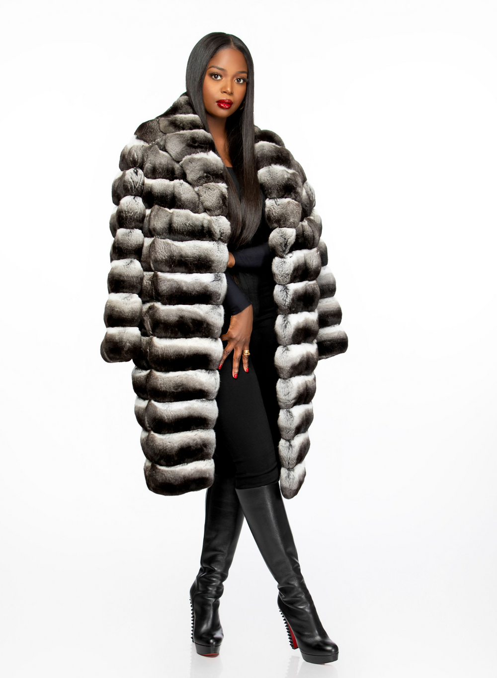 Turi Chinchilla Coat