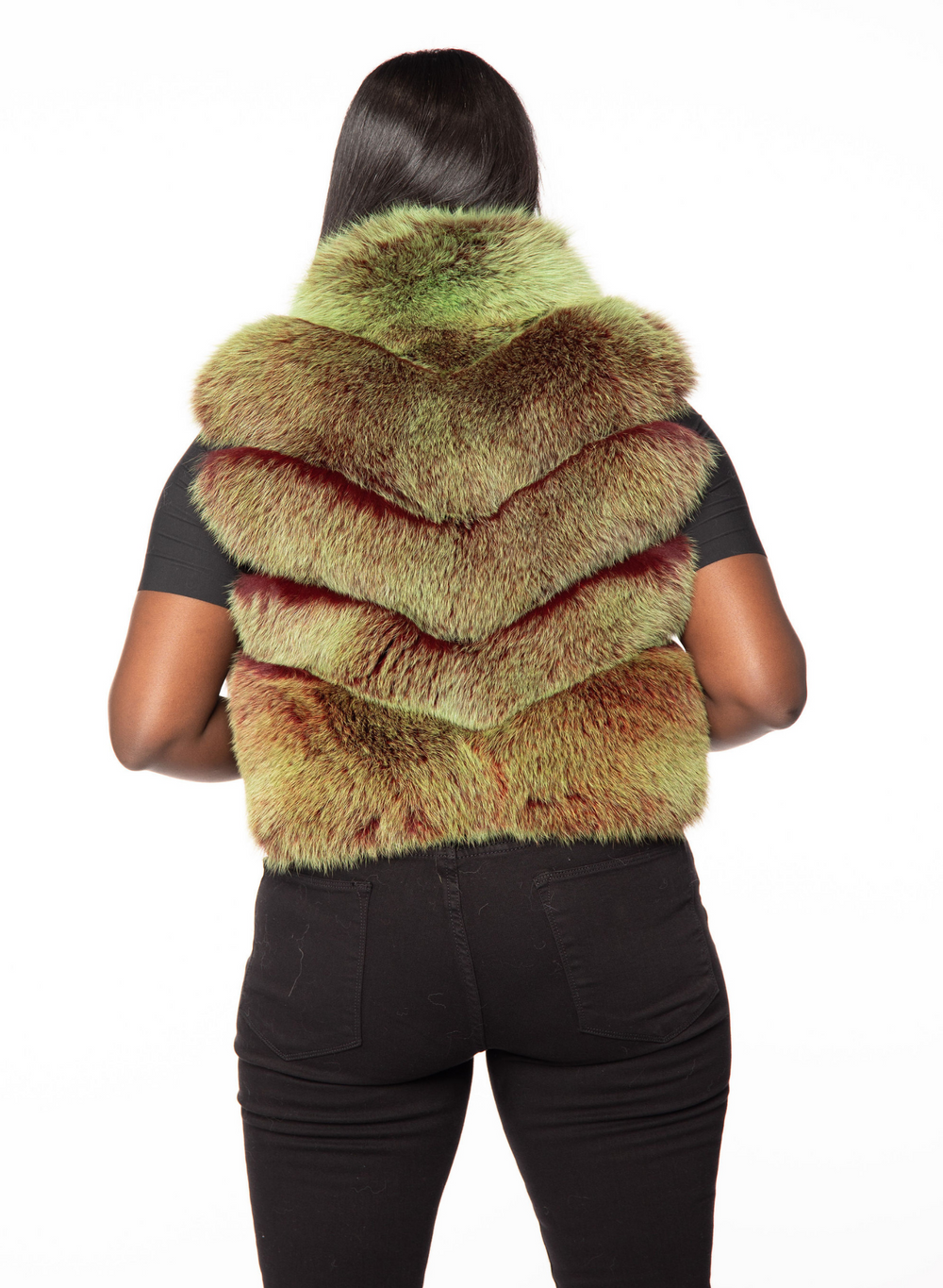 Lillian Fox Fur Vest