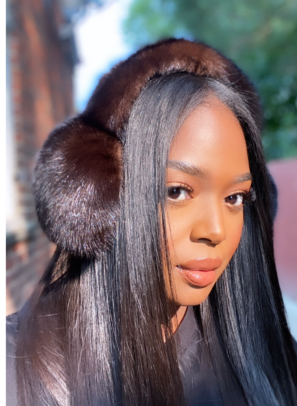 Skylar Mink Earmuffs