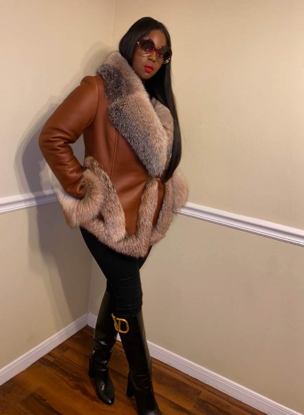 Size M Shearling Jacket