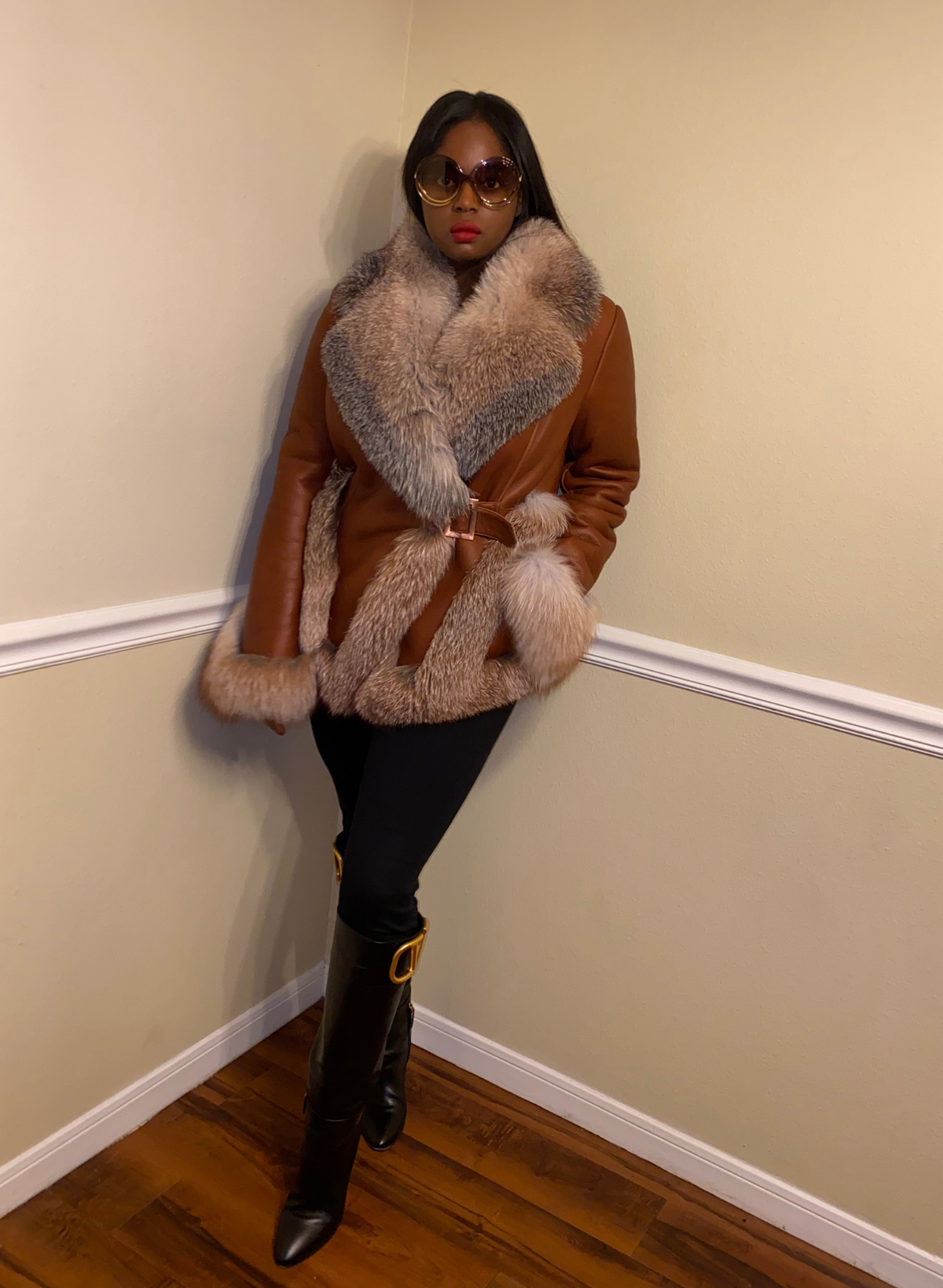 Size M Shearling Jacket